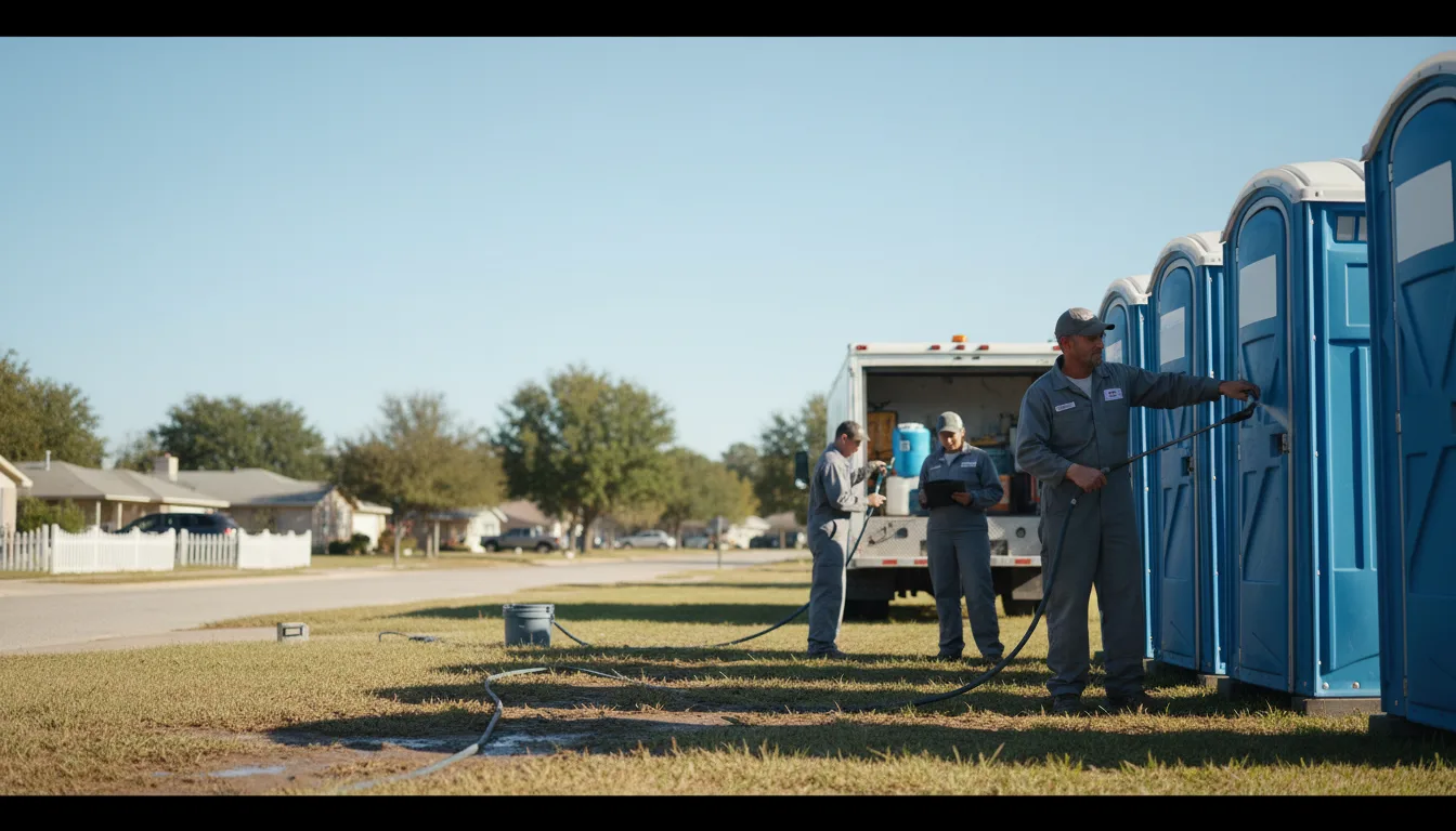 Long-Term Portable Toilet Rental in Gaylord, KS near me